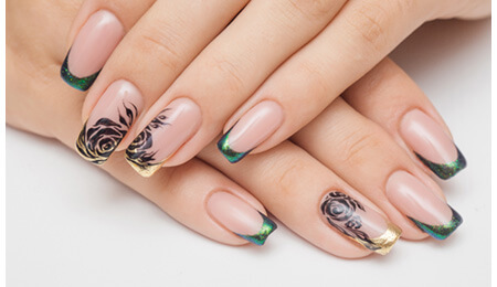 Liatoネイルの秋色ネイル